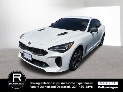 Snow White Pearl 2020 Kia Stinger GT