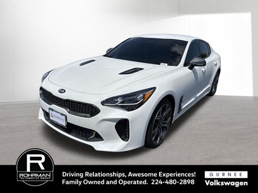 Snow White Pearl 2020 Kia Stinger GT