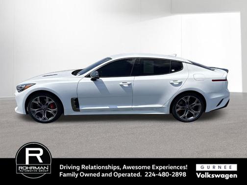 Snow White Pearl 2020 Kia Stinger GT