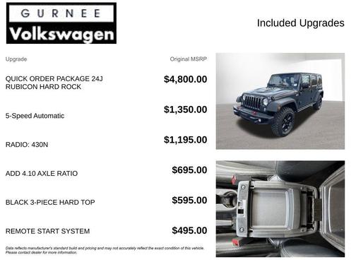 Rhino Clearcoat 2016 Jeep Wrangler Unlimited Rubicon