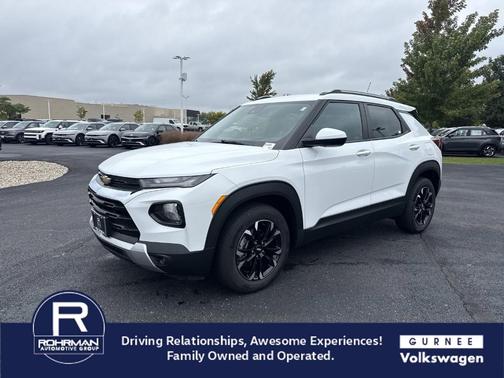 Summit White 2023 Chevrolet Trailblazer LT