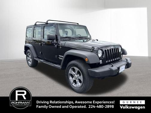 Black Clearcoat 2017 Jeep Wrangler Unlimited Sport