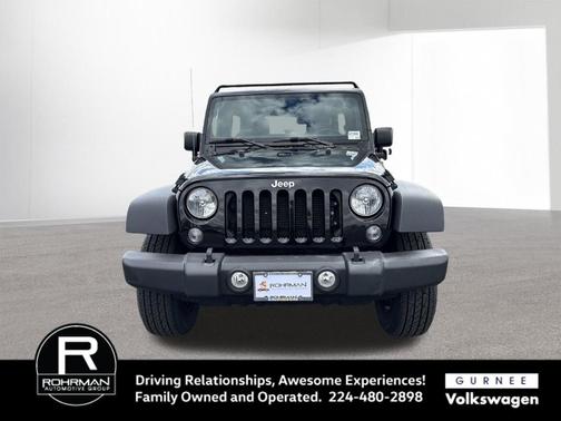 Black Clearcoat 2017 Jeep Wrangler Unlimited Sport