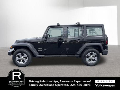 Black Clearcoat 2017 Jeep Wrangler Unlimited Sport
