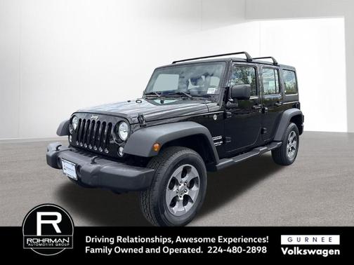 Black Clearcoat 2017 Jeep Wrangler Unlimited Sport