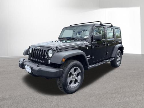 Black Clearcoat 2017 Jeep Wrangler Unlimited Sport