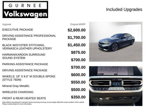 Mineral Gray Metallic 2021 BMW M340 i xDrive