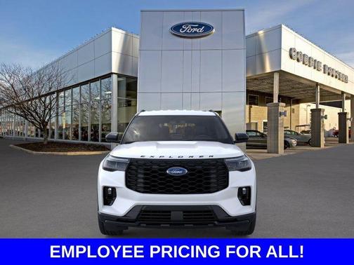 Star White 2026 Ford Explorer ST-Line