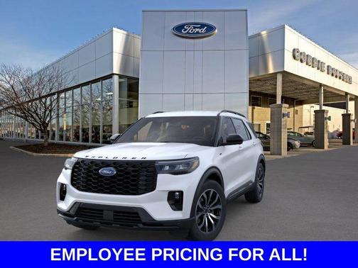 Star White 2026 Ford Explorer ST-Line