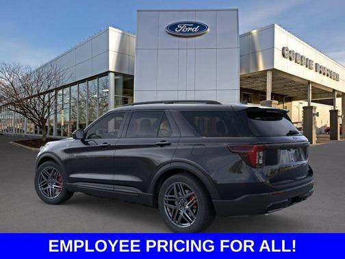 Agate Black Metallic 2026 Ford Explorer ST-Line
