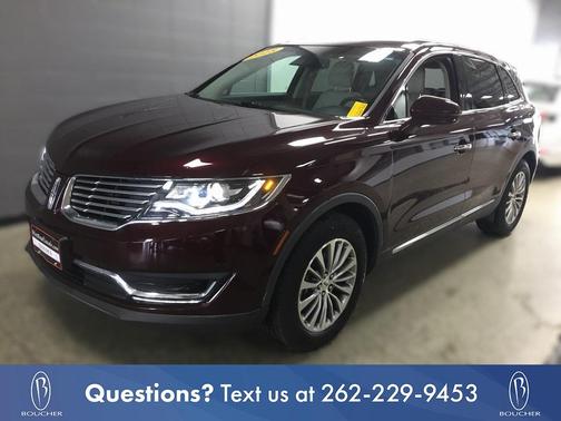 2018 Lincoln MKX Select