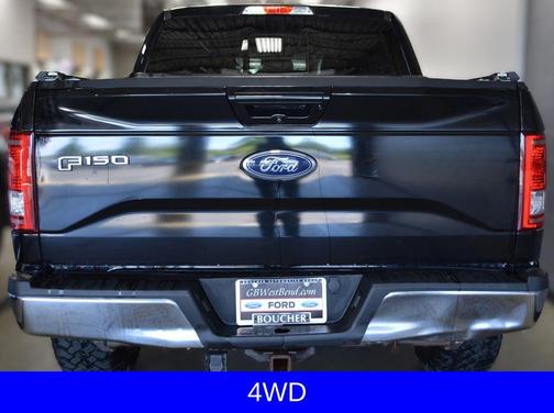 Shadow Black 2017 Ford F-150 Lariat