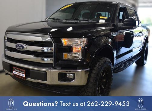 Shadow Black 2017 Ford F-150 Lariat