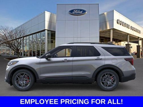 Carbonized Gray Metallic 2026 Ford Explorer ST-Line