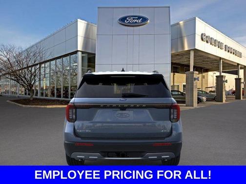 Vapor Blue Metallic 2026 Ford Explorer Active