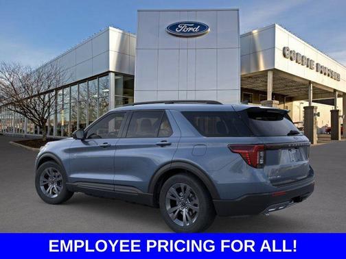 Vapor Blue Metallic 2026 Ford Explorer Active