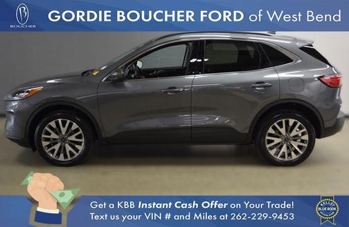 Carbonized Gray Metallic 2022 Ford Escape Titanium