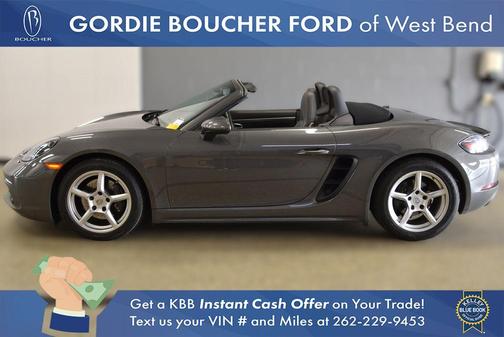 Agate Gray Metallic 2019 Porsche 718 Boxster Base
