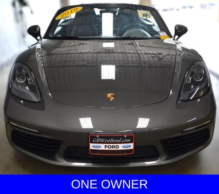 Agate Gray Metallic 2019 Porsche 718 Boxster Base