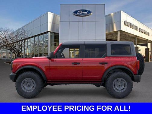 Ruby Red Metallic Tinted Clearcoat 2025 Ford Bronco Base