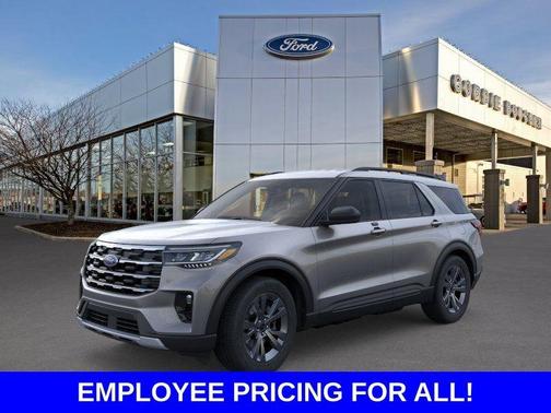 Carbonized Gray Metallic 2026 Ford Explorer Active
