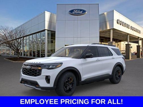 Space White Metallic 2026 Ford Explorer Tremor