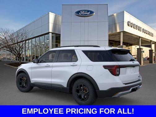 Space White Metallic 2026 Ford Explorer Tremor