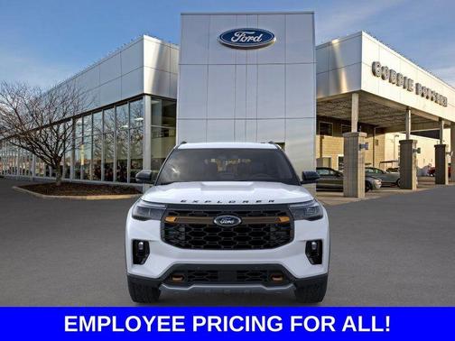 Space White Metallic 2026 Ford Explorer Tremor