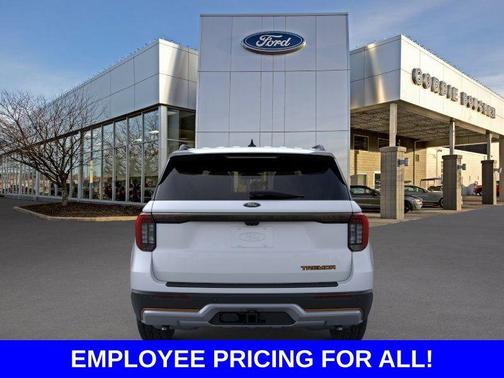 Space White Metallic 2026 Ford Explorer Tremor