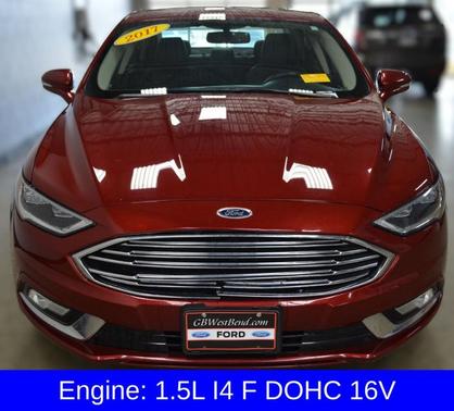 Ruby Red Metallic Tinted Clearcoat 2017 Ford Fusion SE