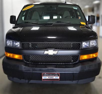Black 2020 Chevrolet Express 3500 LS