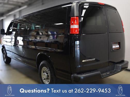 Black 2020 Chevrolet Express 3500 LS