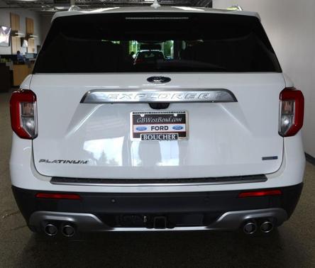 Star White 2020 Ford Explorer Platinum