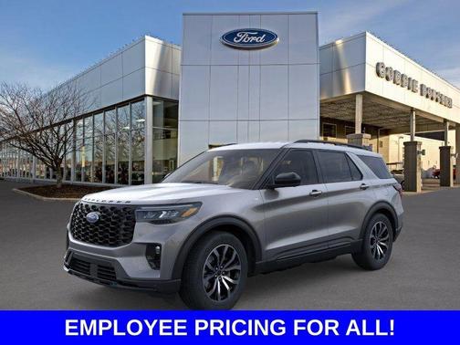Carbonized Gray Metallic 2026 Ford Explorer ST-Line