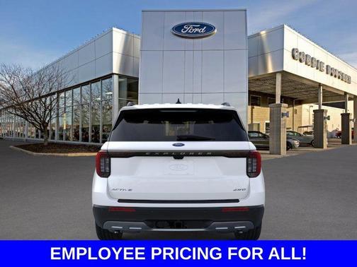 Star White 2026 Ford Explorer Active