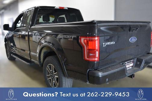 Tuxedo Black Metallic 2015 Ford F-150 Lariat