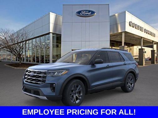 Vapor Blue 2026 Ford Explorer Active