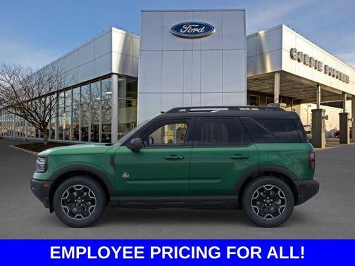 Eruption Green Metallic 2025 Ford Bronco Sport Outer Banks