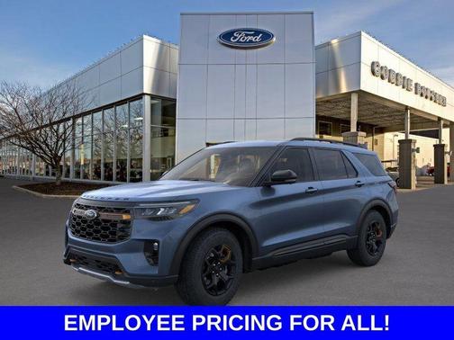 Vapor Blue Metallic 2026 Ford Explorer Tremor