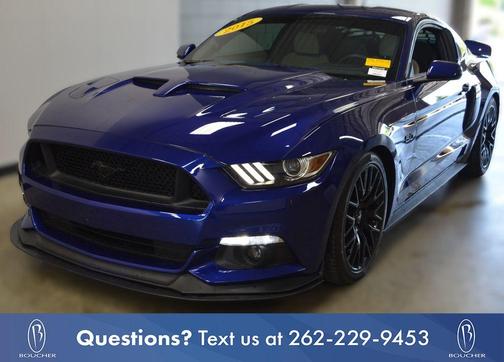 Kona Blue Metallic 2015 Ford Mustang GT