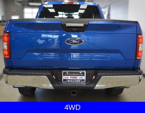Lightning Blue 2018 Ford F-150 XLT