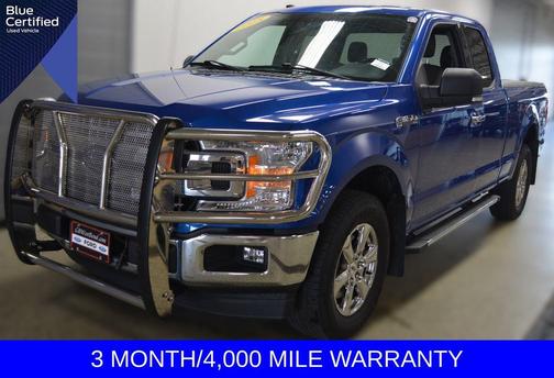Lightning Blue 2018 Ford F-150 XLT