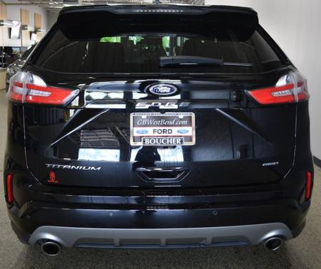 Agate Black Metallic 2024 Ford Edge Titanium