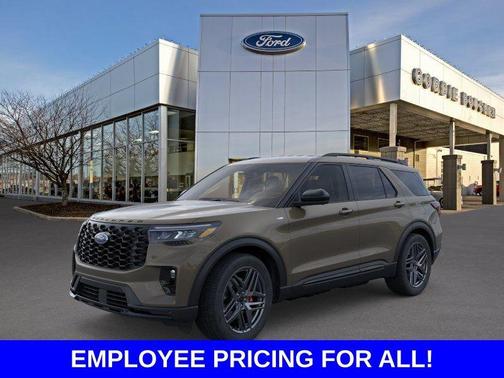 Gray 2026 Ford Explorer ST-Line