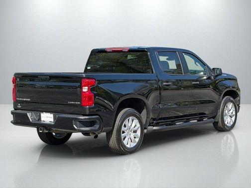 Black 2025 Chevrolet Silverado 1500 Custom