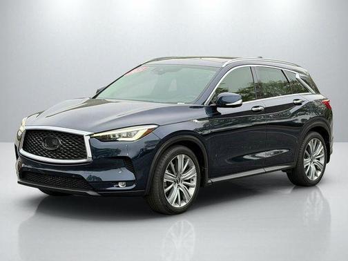 Hermosa Blue 2021 INFINITI QX50 SENSORY
