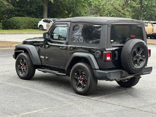 Black Clearcoat 2022 Jeep Wrangler Sport