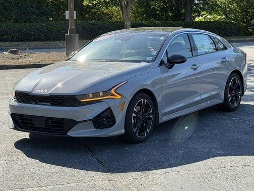 Wolf Gray 2022 Kia K5 GT-Line
