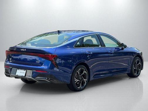Blue 2025 Kia K5 GT-Line