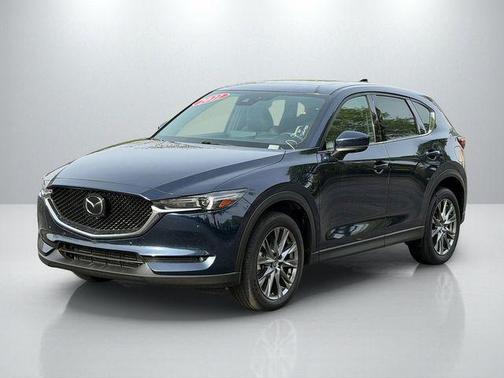 Deep Crystal Blue Mica 2021 Mazda CX-5 Signature
